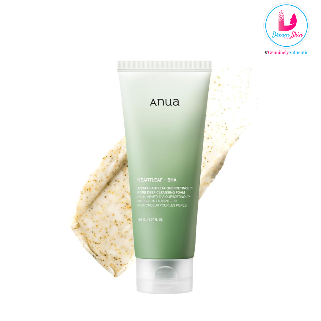 Anua Heartleaf Quercetinol Pore Deep Cleansing Foam [150ml]